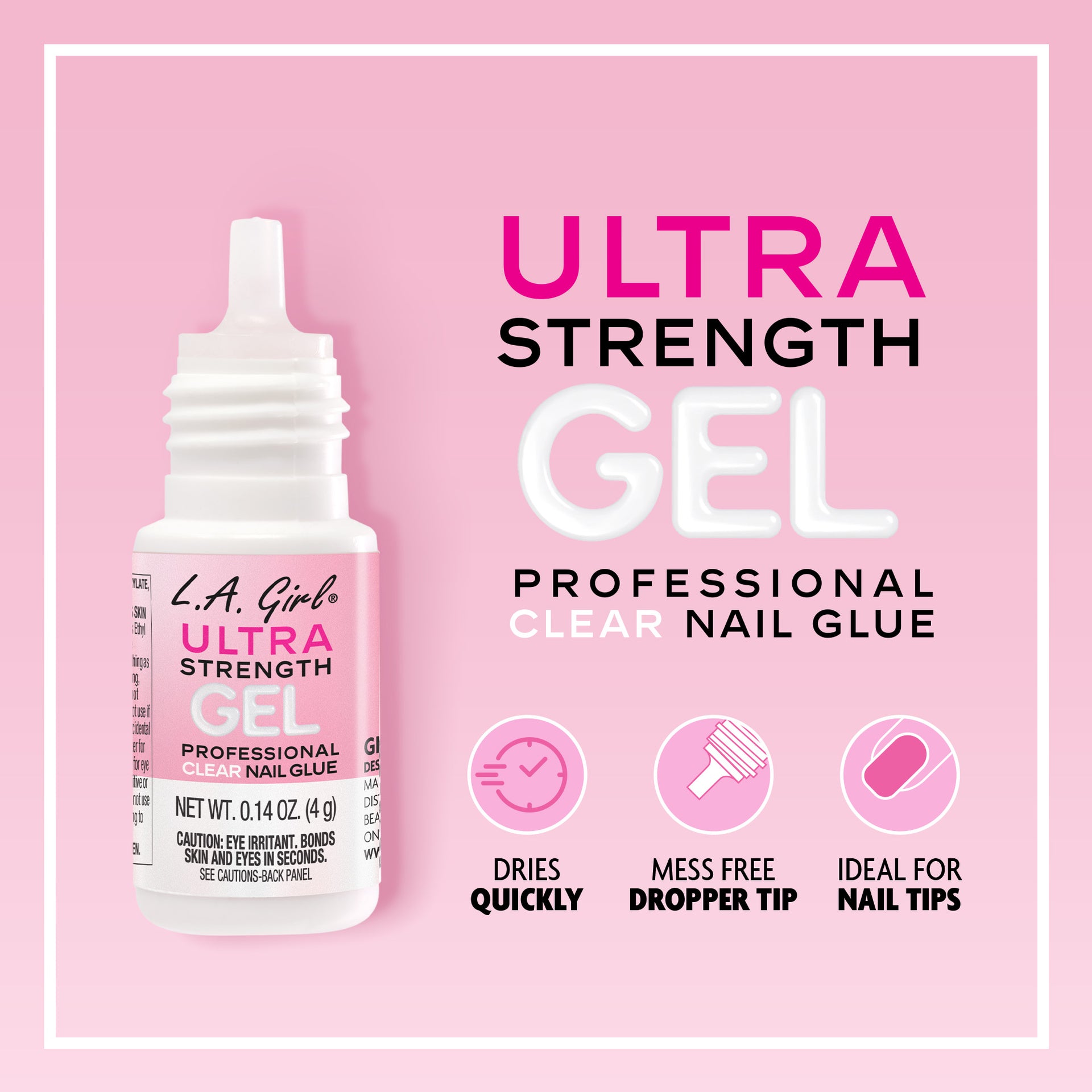 Ultra Strength Gel Nail Glue 